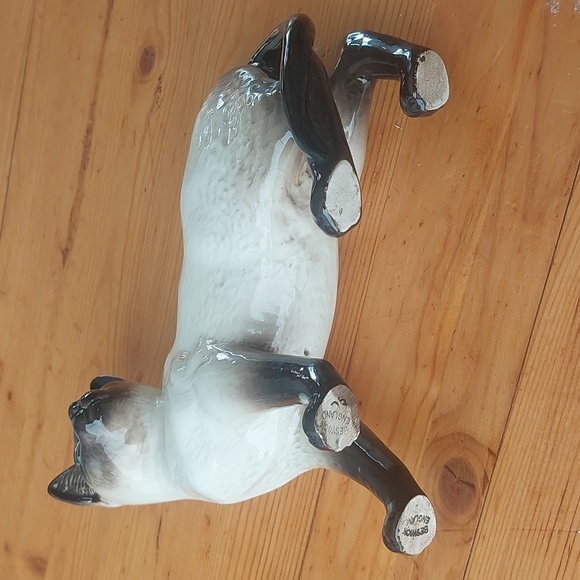 Vintage Beswick England Ceramic Siamese Cat - Picture 5 of 9